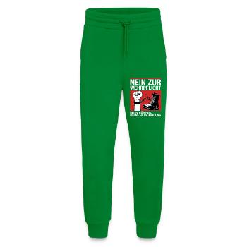 Nein Zur Wehrpflicht - Jogginghose - made by SPREAD - City Green - Vorne