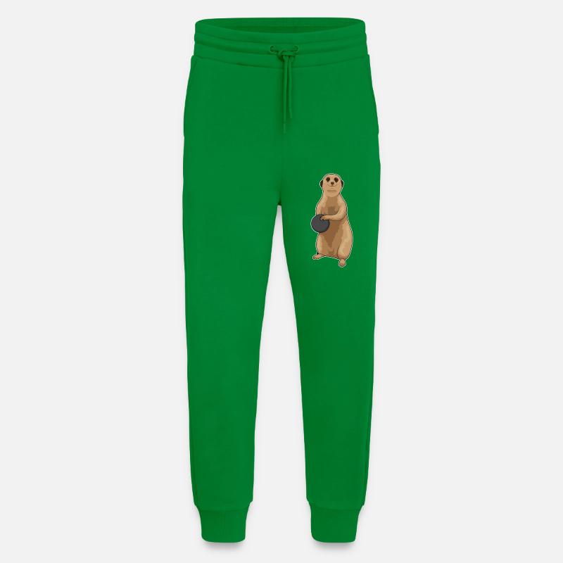 Suricate Boule de bowling - Pantalon de jogging bio décontracté fabriqué en UE - City Green