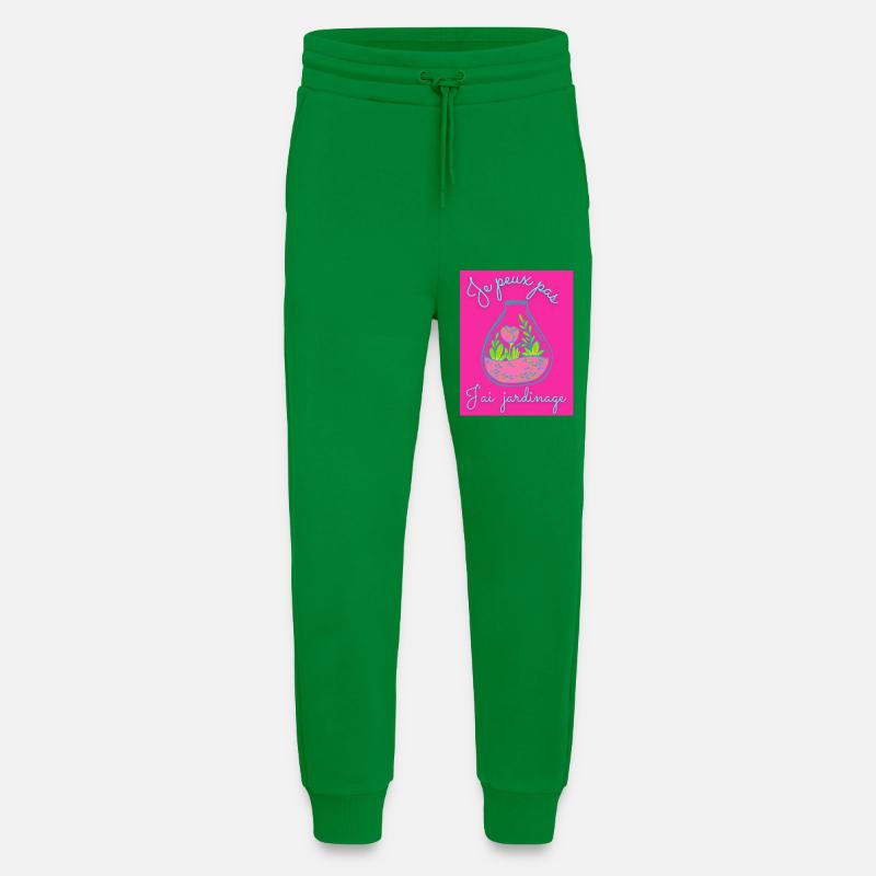 JE PEUX PAS,PRINTEMPS,JARDINAGE,RETRAITE,PRINTEMPS - Pantalon de jogging bio décontracté fabriqué en UE - City Green