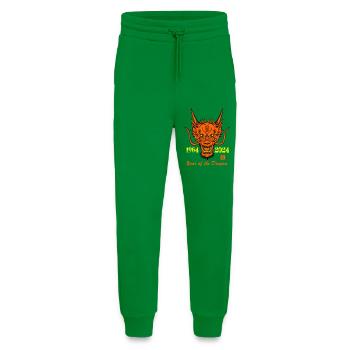 Geburtstagsdrachen 1964-2024 - Jogginghose - made by SPREAD - City Green - Vorne