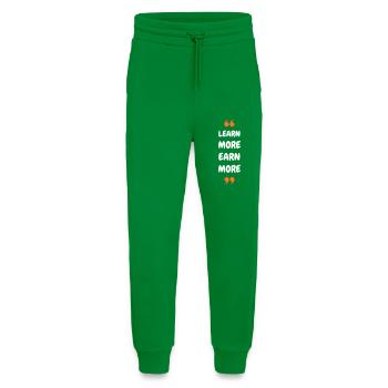 En savoir plus Gagnez plus - Pantalon de jogging bio décontracté fabriqué en UE - City Green - Devant