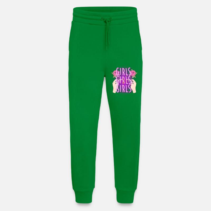 Frauenpower, Neon - Jogginghose - made by SPREAD - City Green