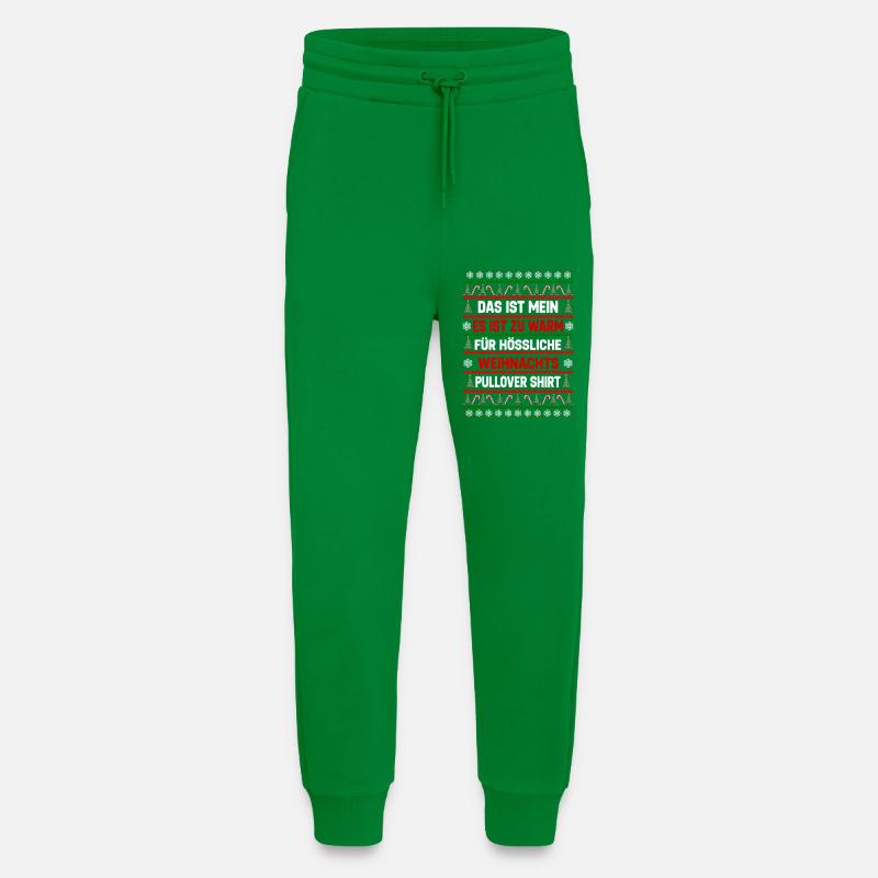 Zu Warm Für Hässliche Weihnachtspullover - Jogginghose - made by SPREAD - City Green