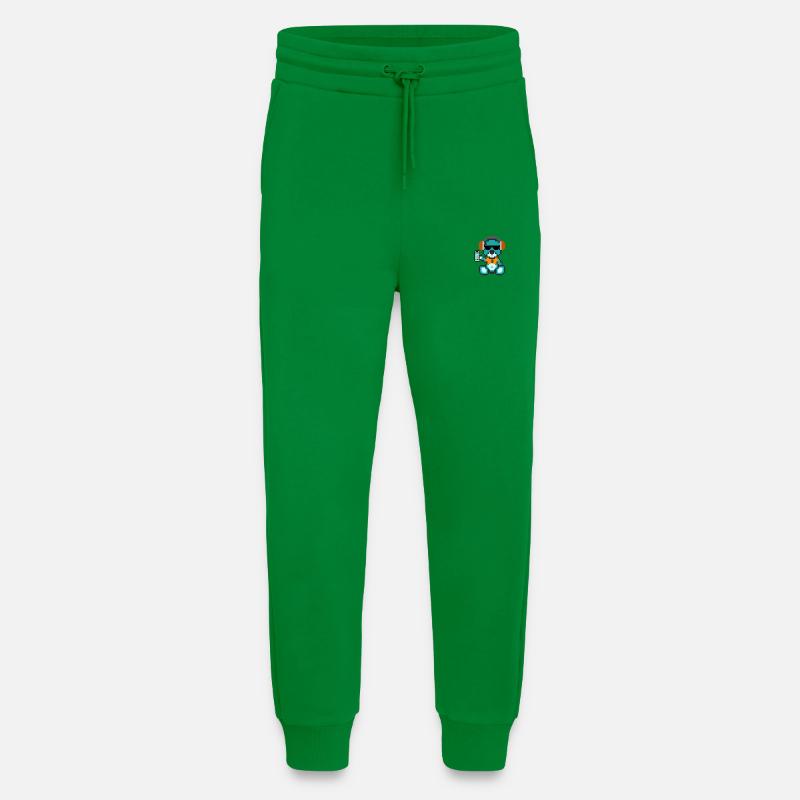 Pixel Bär Geek - Jogginghose - made by SPREAD - City Green