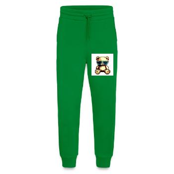 Pixelteddy - Jogginghose - made by SPREAD - City Green - Vorne