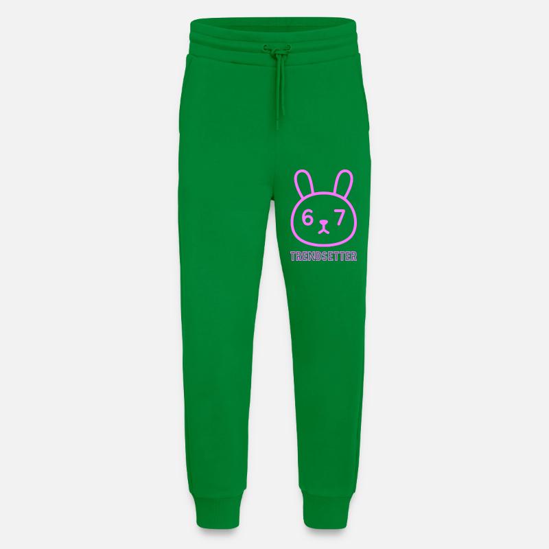 Neon Bunny 67: Trendsetter - Jogging Pants - made by SPREAD  - City Green