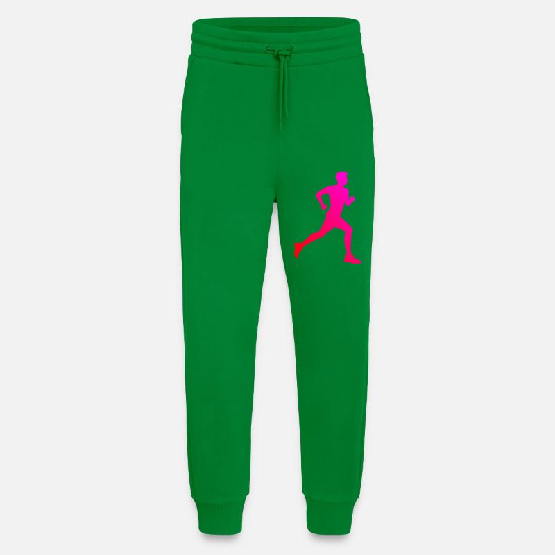 Geschenkidee für einen Running mit Running - Jogginghose - made by SPREAD - City Green