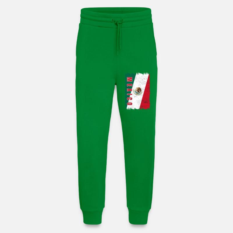 Mexiko Flagge - Jogginghose - made by SPREAD - City Green
