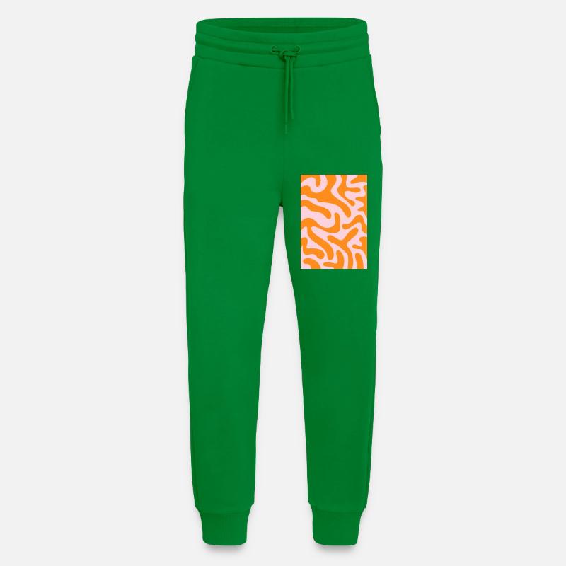 Funky tiger - orange rosa - Jogginghose - made by SPREAD - City Green