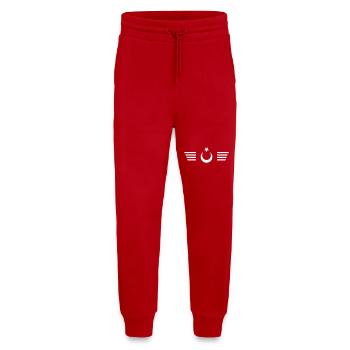Türkiye Türkei Flügel und Halbmond - Jogginghose - made by SPREAD - Rot - Vorne