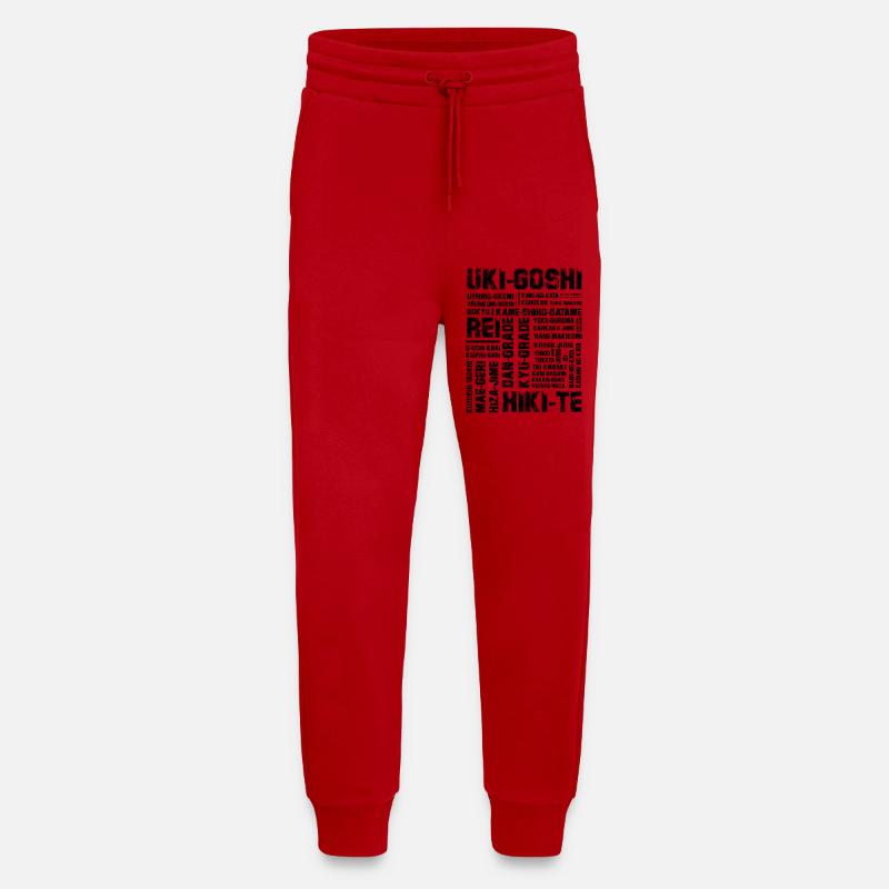 Judo - Jogginghose - made by SPREAD - Rot