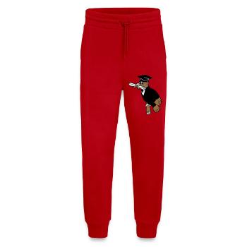 Deaf School Graduation College Certificate Certificate Certificate - Jogging Pants - made by SPREAD  - red - Front
