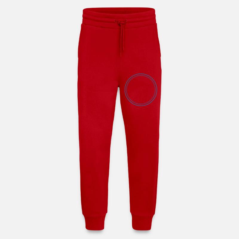 button - Jogginghose - made by SPREAD - Rot