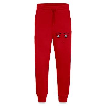 yeux 2541614 15417884 - Pantalon de jogging bio décontracté fabriqué en UE - rouge - Devant