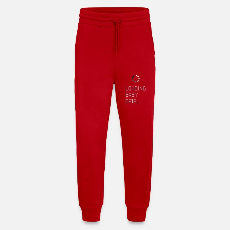 Loading Baby Data - Jogging Pants - made by SPREAD  - red