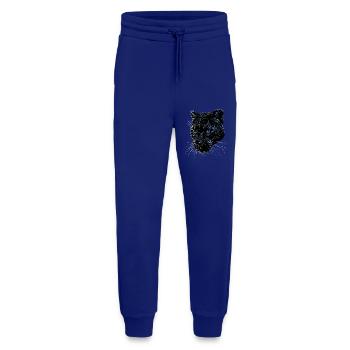 Panther Leopard Raubkatze Süße Großkatze Panter - Jogginghose - made by SPREAD - Iconic Blue - Vorne