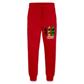 Jamaïque Surf - Pantalon de jogging bio décontracté fabriqué en UE - rouge - Devant