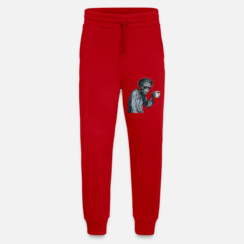 Morgenmuffel - Jogginghose - made by SPREAD - Rot