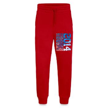 LIMITED EDITION 2014 12 JAHRE 12. GEBURTSTAG - Jogginghose - made by SPREAD - Rot - Vorne