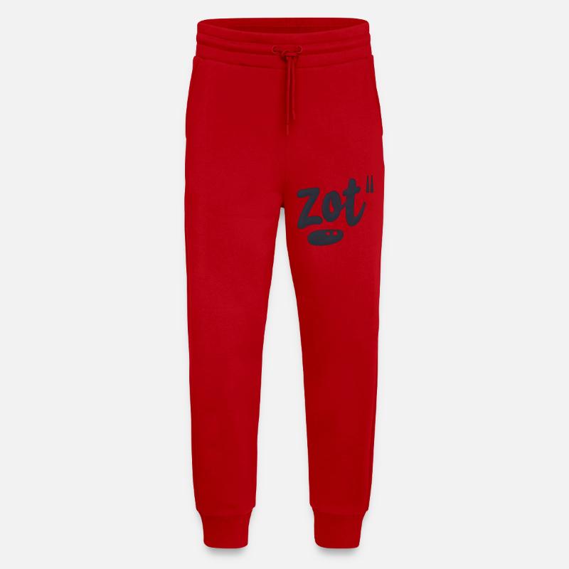 Crazy. Antwerp dialect - Jogging Pants - made by SPREAD  - red