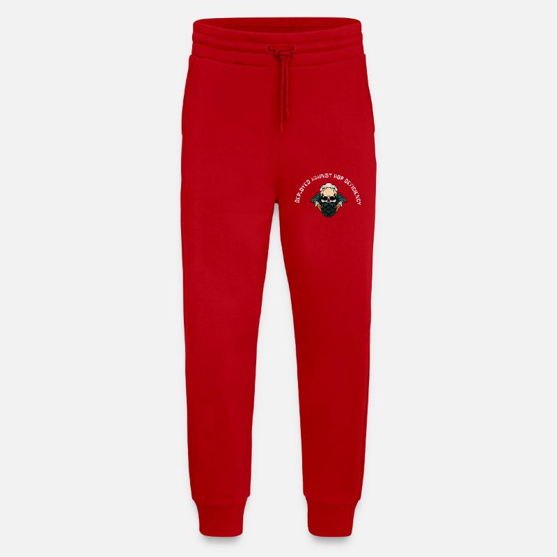 Deployed Against Hop Deficiency - Jogging Pants - made by SPREAD - red