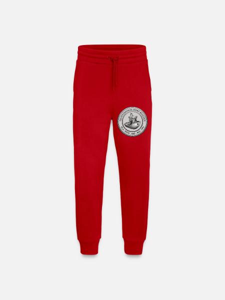 Professional Boat Builder – 3D Printing Emblem - Jogging Pants - made by SPREAD - red