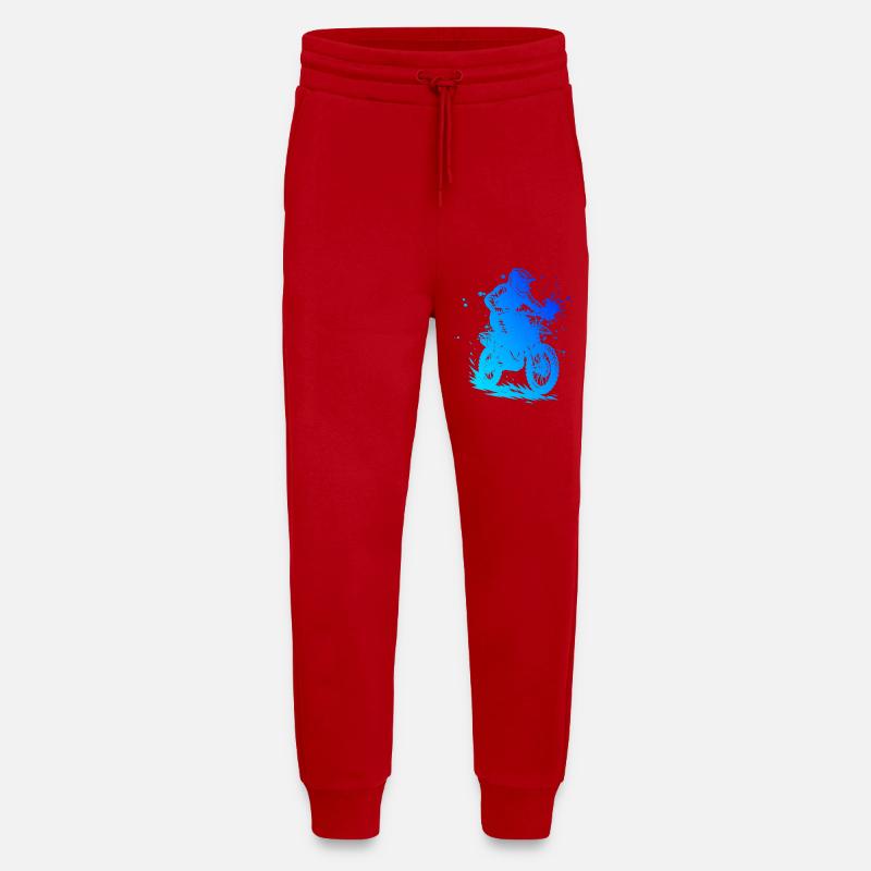 Einfach Motocross zeitloses Design - Jogginghose - made by SPREAD - Rot