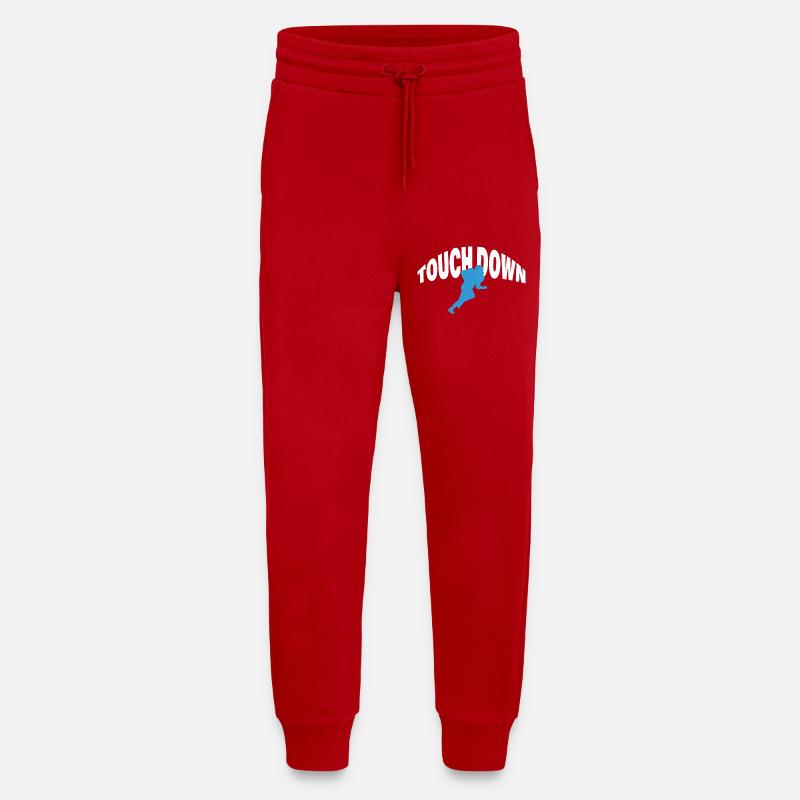 Touch Down - Jogging Pants - made by SPREAD  - red
