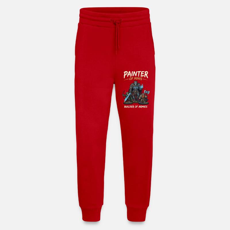 Maler der Minis Armeenbauer - Jogginghose - made by SPREAD - Rot