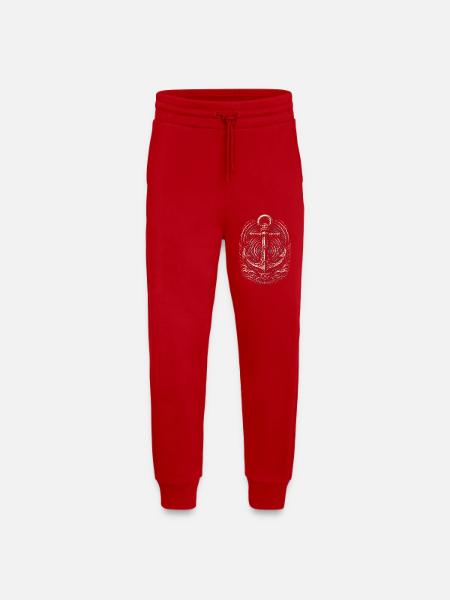 Shanty Choir Sea shanties - Jogging Pants - made by SPREAD  - red