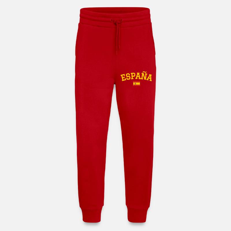 Spain Flag Design - Jogging Pants - made by SPREAD  - red
