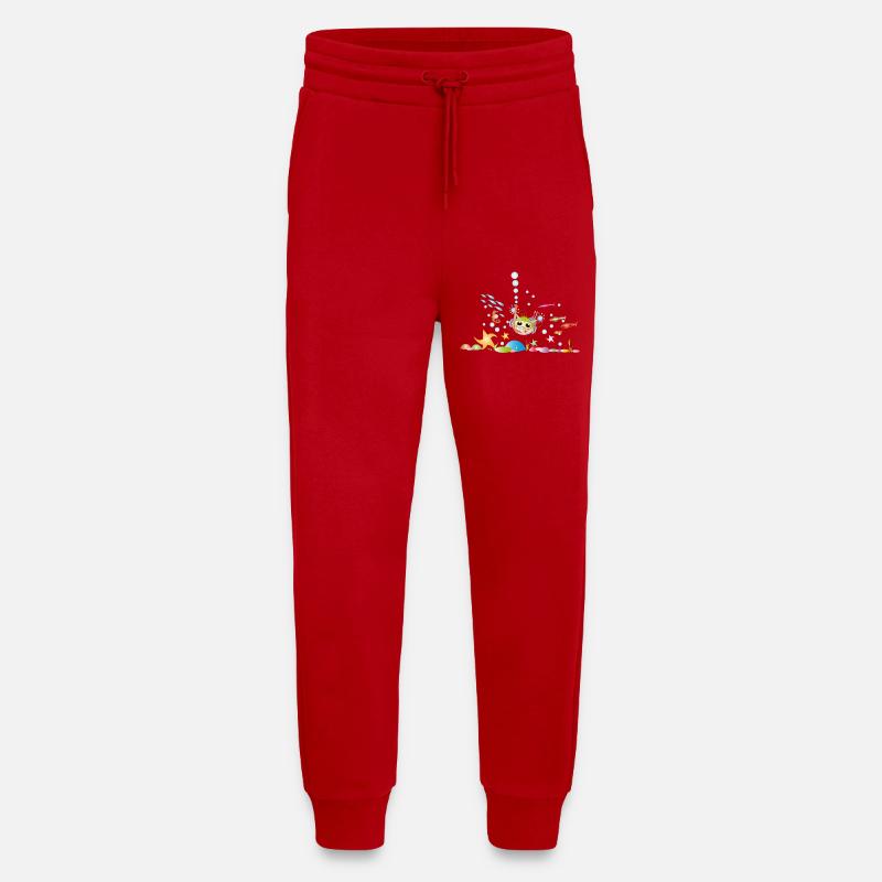 Taucher - Jogginghose - made by SPREAD - Rot