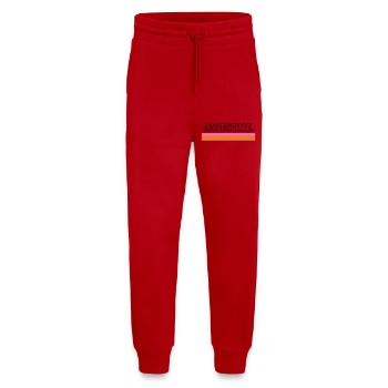 Toller Retro-Streifen - Jogginghose - made by SPREAD - Rot - Vorne