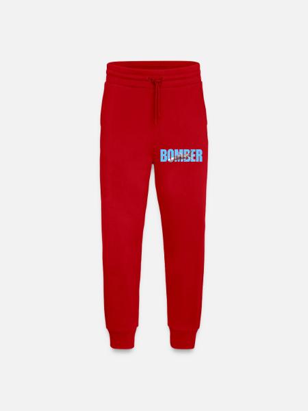 Bomber Su-24 - Jogging Pants - made by SPREAD  - red