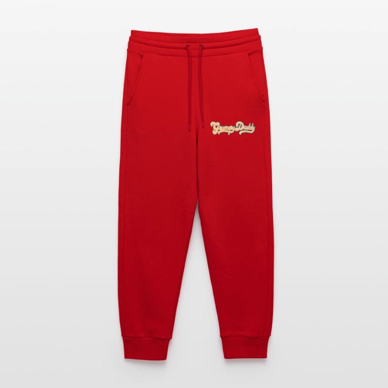 Script rétro de Grumpy Daddy - Couleur « Groovy Baby » Pantalon de jogging bio décontracté fabriqué en UE