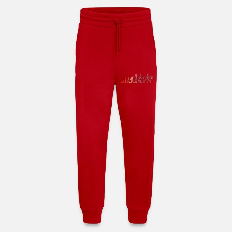 Equestrian Evolution - Jogging Pants - made by SPREAD  - red