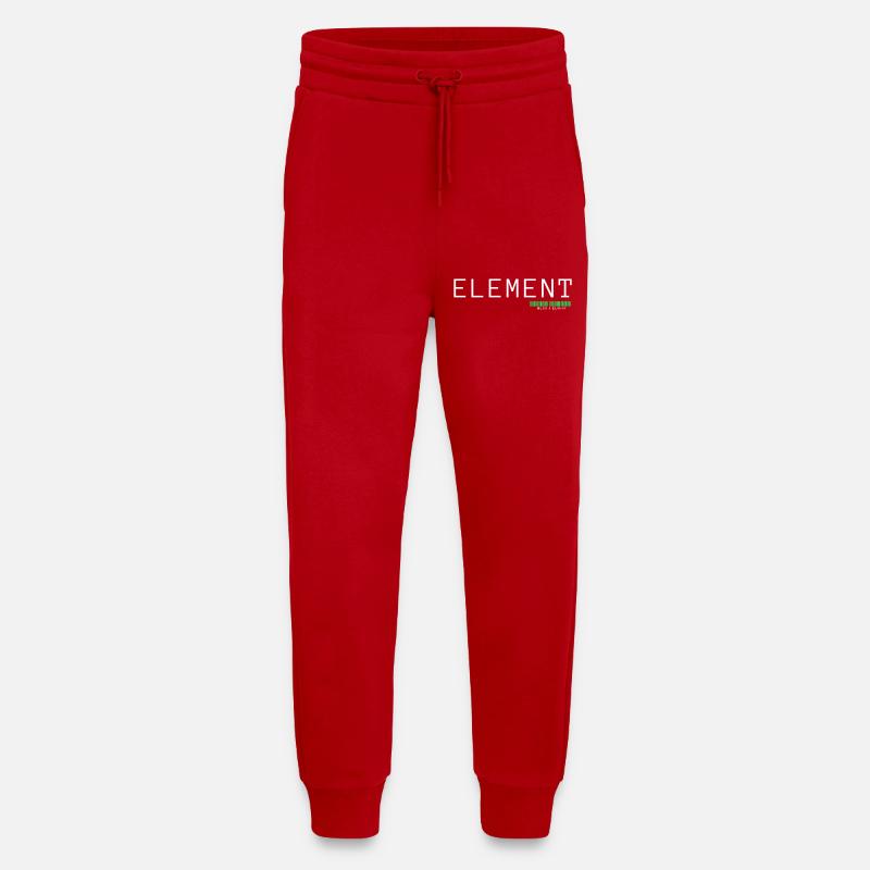 ELEMENT | Minimalist Architects of Essence Design - Jogginghose - made by SPREAD - Rot