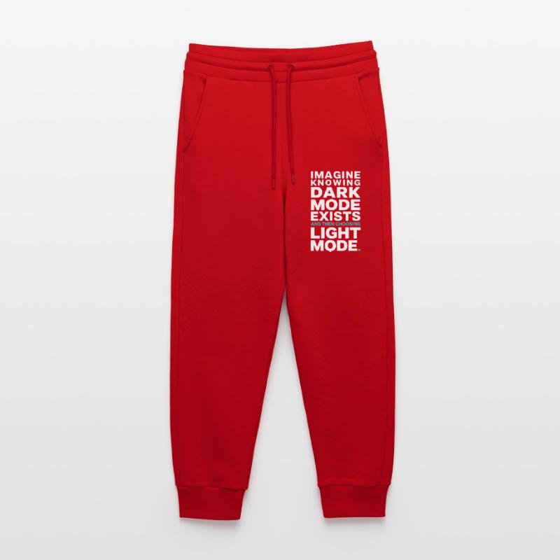 Le mode sombre existe Programmeur IT Nerd Coder Office Pantalon de jogging bio décontracté fabriqué en UE
