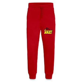 Freiwillige Feuerwehr , Shirt , Feuerwehr 112 (25) - Jogginghose - made by SPREAD - Rot - Vorne