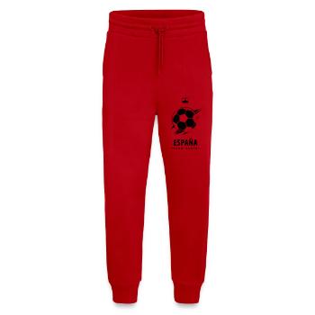 Spain Football Supporter Soccer Fan Design - Jogging Pants - made by SPREAD  - red - Front