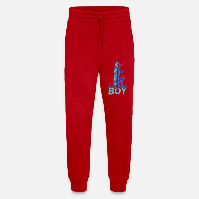 Windsurfer Boy - Jogging Pants - made by SPREAD  - red