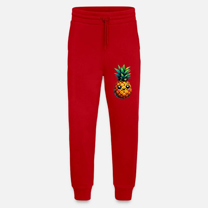 Ananas - Jogginghose - made by SPREAD - Rot