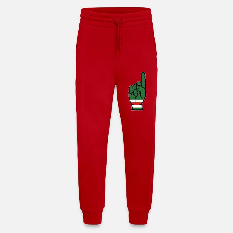 Chechnya: Flag number 1 - Jogging Pants - made by SPREAD - red