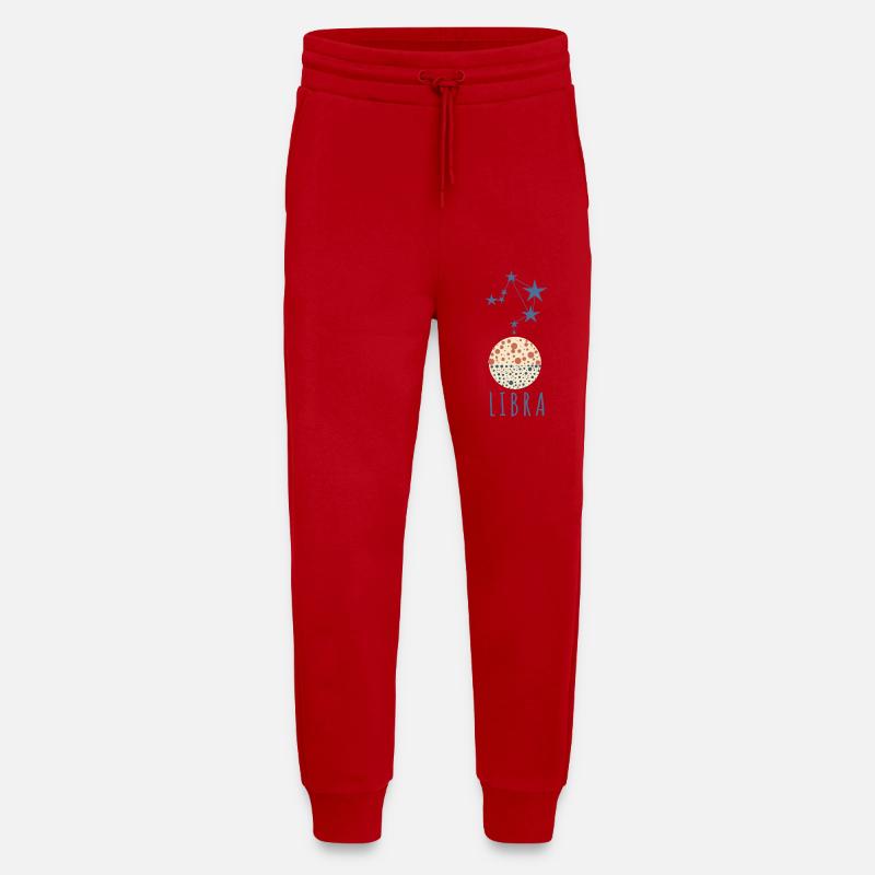 Das Sternbild Waage - Jogginghose - made by SPREAD - Rot