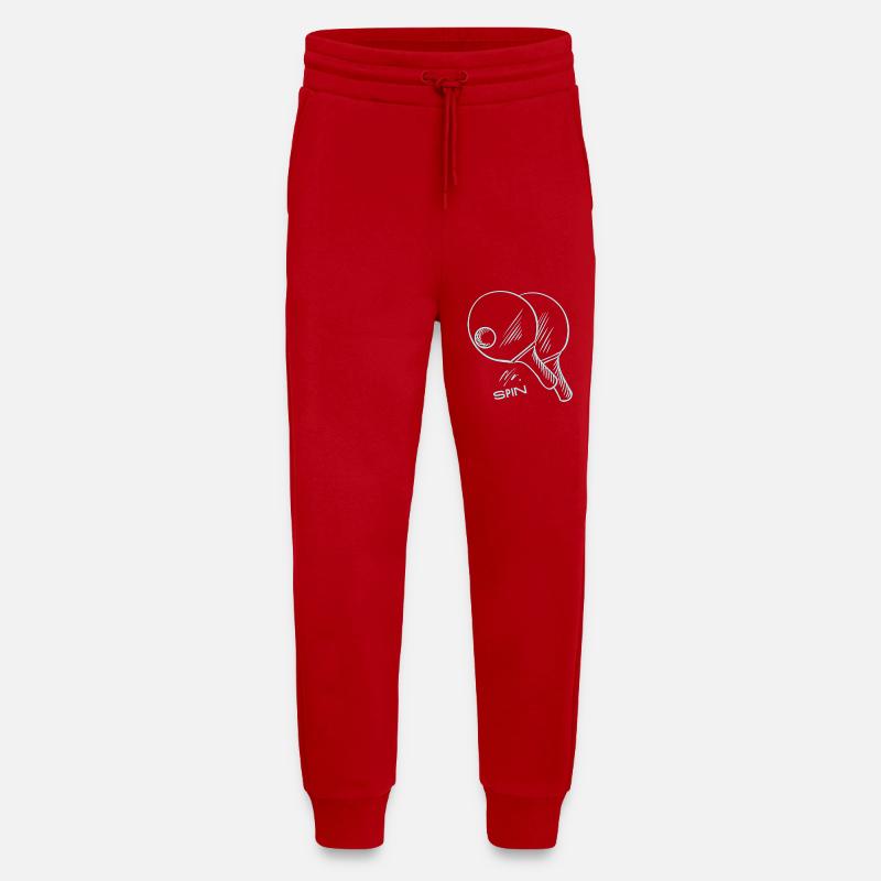 paddle - Jogging Pants - made by SPREAD  - red