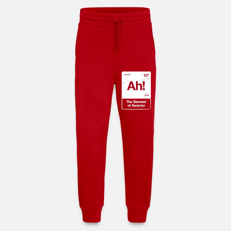 Ah! Element Surprise - Jogging Pants - made by SPREAD  - red