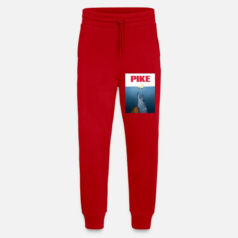 Pike attack - Jogging Pants - made by SPREAD  - red