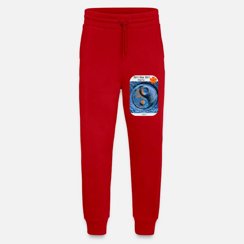 Shi Ba Shi - QiGong - Jogging Pants - made by SPREAD - red