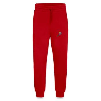 Tennis racket - Jogging Pants - made by SPREAD  - red - Front