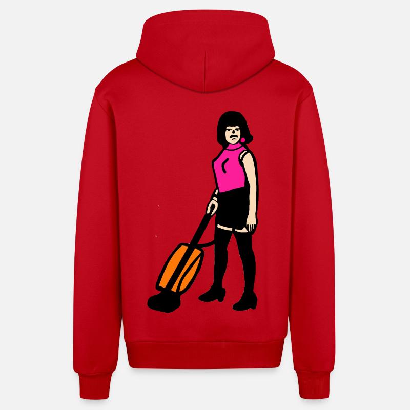 Freddy veut se libérer, Queen, freddie # - Veste à capuche bio décontractée fabriquée en UE - rouge